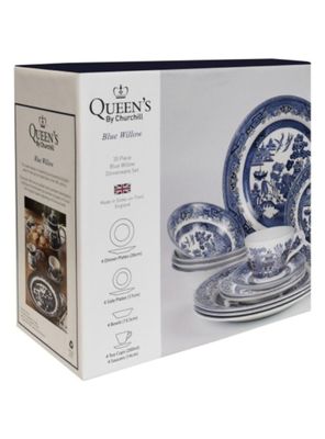 Imagen 2 del producto Juego de Loza Blue Willow 20 Piezas