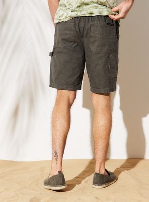 Imagen 2 del producto Short con Lavado y Detalle Carpintero