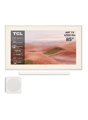 QLED Smart TV 85"" 4K UHD ART TV A300W Pro