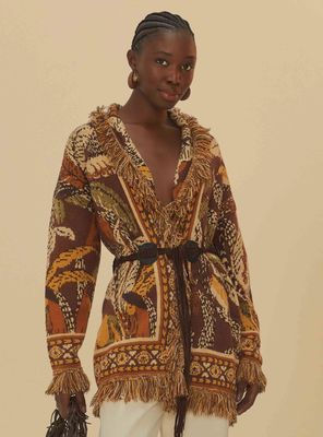 Chaleco con Detalle de Flecos