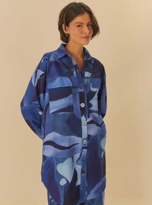 Imagen 1 del producto Maxi Blusa con Diseño