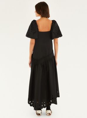 Imagen 2 del producto Vestido Mangas Aglobadas y Corte Irregular