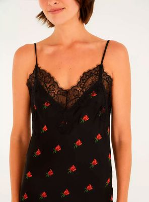 Imagen 2 del producto Vestido con Bordados de Rosas