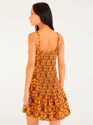 Imagen 2 del producto Vestido Corto con Vuelo Color