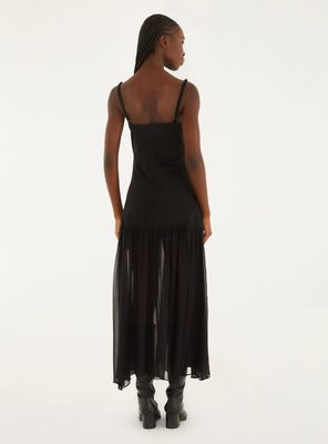 Imagen 2 del producto Vestido Largo con Transparencia