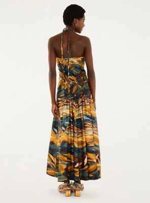 Imagen 2 del producto Vestido Ajustado con Amarra al Cuello