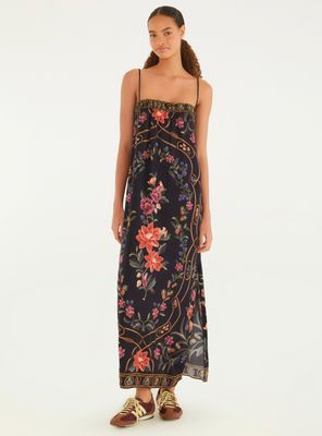 Vestido Midi Diseño Floral