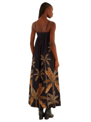 Imagen 2 del producto Vestido Largo con Estampado Palmera