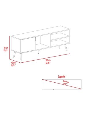 Imagen 2 del producto Rack TV 65"" Vulcan 1 Puerta Capri