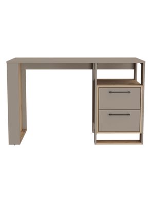 Escritorio Verlot con 2 Cajones Duna Taupe