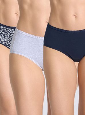 Pack 3 Pantaleta Alta con Caja 4613005 S