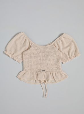 Imagen 2 del producto Polera con Recogido Central y Manga Aglobada