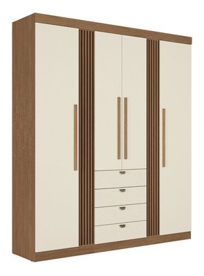 Clóset Aurora 4 Puertas 4 Cajones