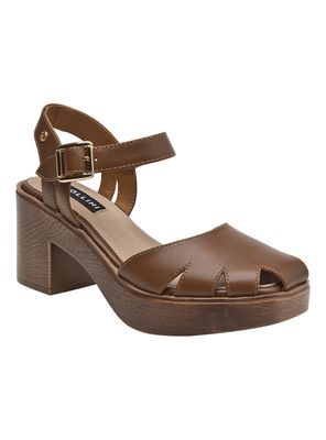 Imagen 2 del producto Sandalia de Mujer Cuero Taco Cuadrado