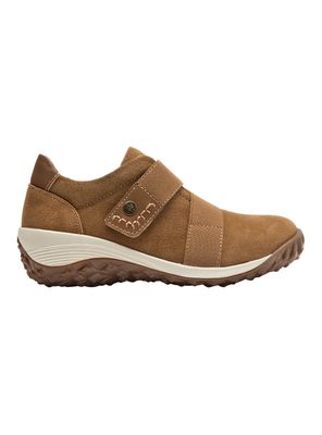 Zapato Casual Velcro Pjm0125 Cuero Mujer