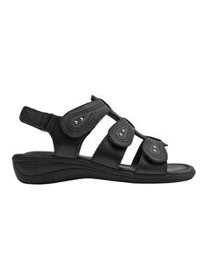 Sandalia Tres Velcro Mujer