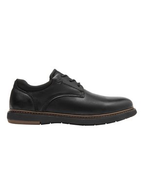 Zapato Casual Cuero Liso Cordón Hombre
