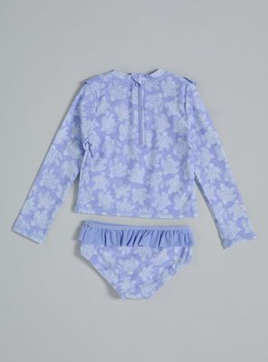 Imagen 2 del producto Traje de Baño Diseño Vuelos con Estampado a Juego