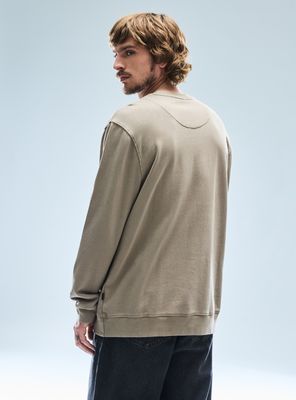 Imagen 2 del producto Polerón Polo Lavado Regular Fit