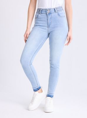 Jeans Pretina Ancha 2 Botones Basta Reserva