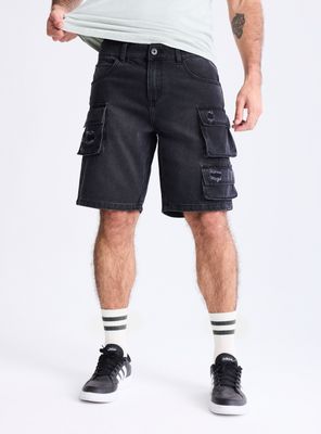 Short Bolsillos Cargo con Roturas