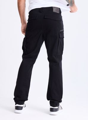 Imagen 2 del producto Pantalón Tela Elasticada Bolsillos Cargo con Cierre Cargo