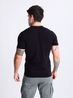 Imagen 2 del producto Polera Ajustada Lavada Manga Corta