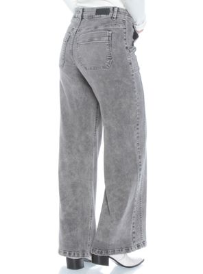 Imagen 2 del producto Jeans Cargo Wide Leg Tiro Pretina Botón Costadillo