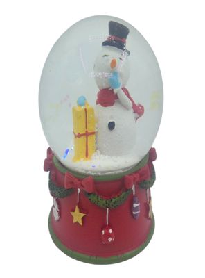 Bola de Agua Mono Nieve 6Cm