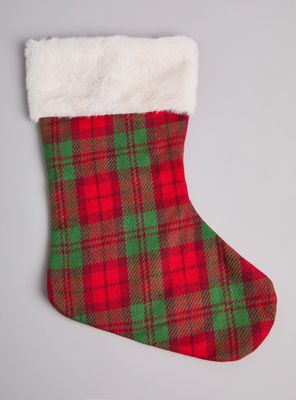 Bota de Navidad Cuadros 2