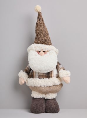 Peluche Santa White 37 Cm