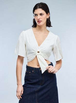 Imagen 1 del producto Blusa Nudo en el Frente