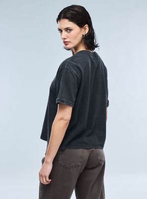 Imagen 2 del producto Polera Lavada Broches Laterales