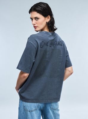 Imagen 2 del producto Polera Lavada y Estampada