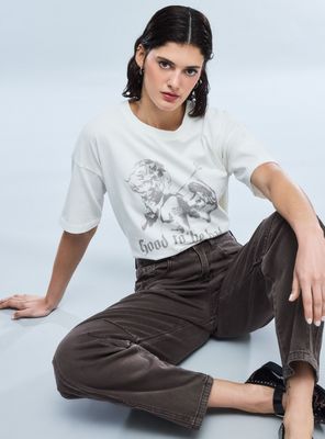 Polera Estampado Good To Be