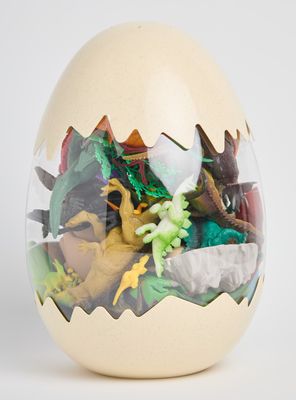 Huevo de Dinosaurio Sorpresa + 51 Accesorios