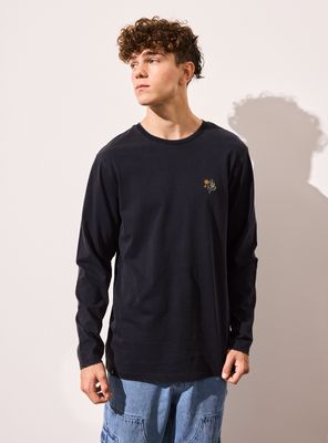 Polera Lavada con Bordado