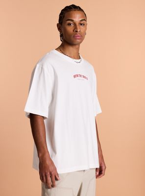 Polera Boxy Estampada