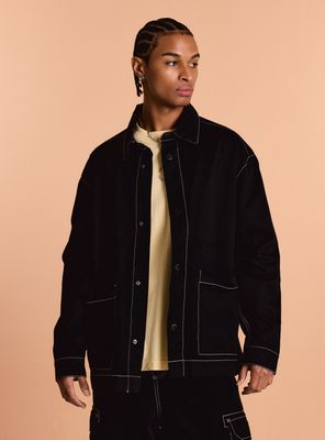 Camisa Sobrecamas Costuras en Contraste