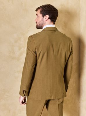 Imagen 2 del producto Traje Recto Slim Fit de Lino