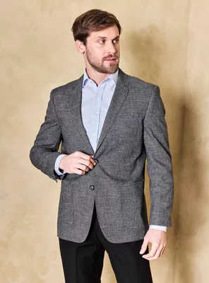 Imagen 1 del producto Vestón Recto Slim Fit con Lino Liso