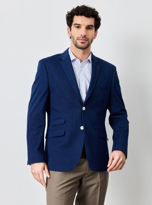 Imagen 1 del producto Vestón Recto Slim Fit Simil de Nim