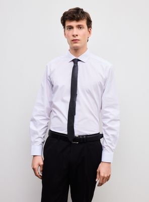Camisa de Vestir Slim Fit Blanca