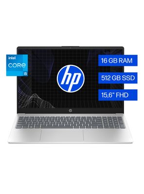Imagen 2 del producto Notebook HP 15-FD0259LA Intel Core i5 16GB 512GB SSD 15,6 Full HD