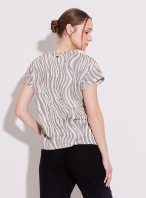 Imagen 2 del producto Polera Estampado Cebra