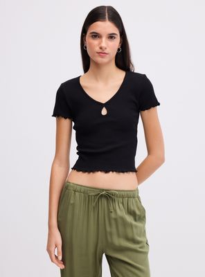 Polera con Cut Out Delantero