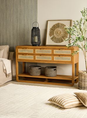 Arrimo de 6 Cajones Madera Mindi