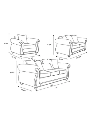 Imagen 2 del producto Juego de Living América PU 3.2.1 Cuerpos