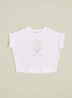 Tribu Polera Bordado Con Detalles En Mangas