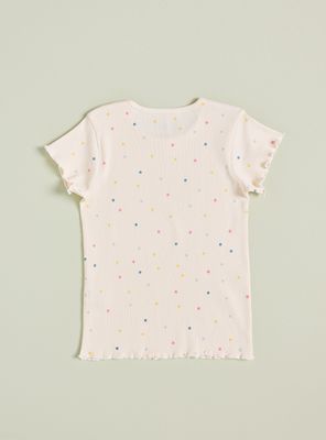 Imagen 2 del producto Polera Rib Estampado Clásico Niña